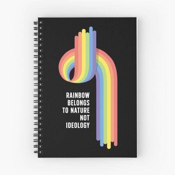 Item preview, Rainbow Belongs To Nature, Not Ideology, Twisted designed and sold by Supermomak.