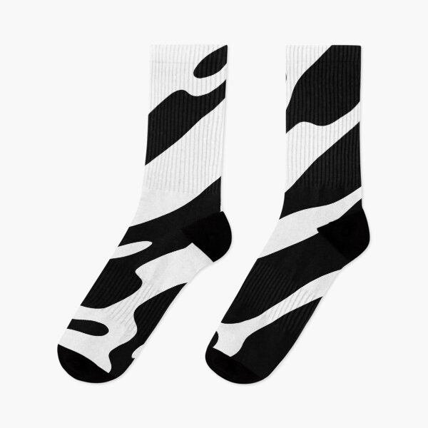 Item preview, Black and White Zebra Stripes Animal Ice Cream Abstract Design designed and sold by patternsoup.