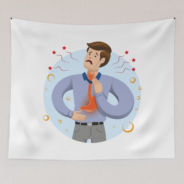 Item preview, Symptoms gastroesophageal reflux disease, gastric disease. Ideal for educational and informational materials designed and sold by LucianoCosmo.