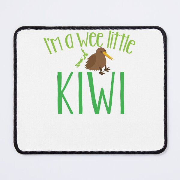 Item preview, I'm a WEE little kiwi with New Zealand map designed and sold by jazzydevil.