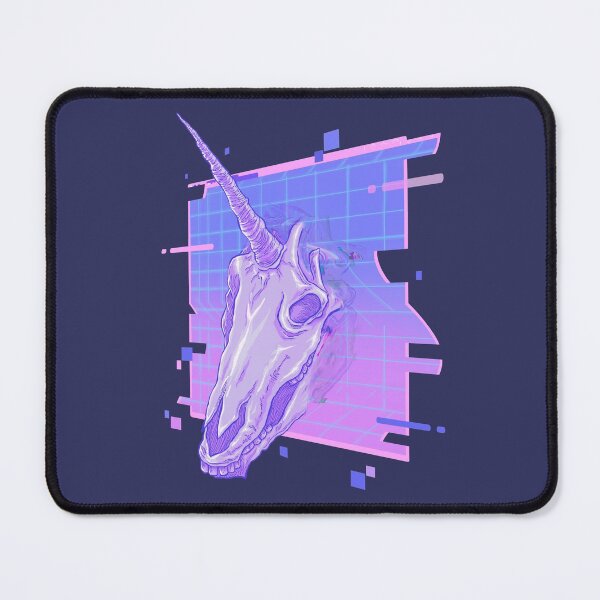 Item preview, 80's Retro Vaporwave | Pastel Goth Unicorn Skull Soft Grunge designed and sold by Inscapia.