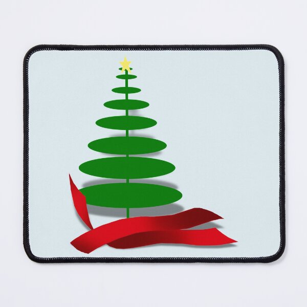 Item preview, Christmas Tree with Red Ribbon designed and sold by Gravityx9.