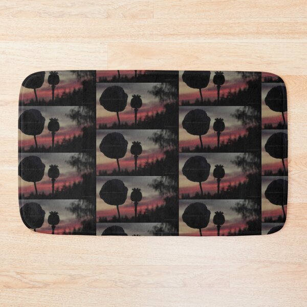 Item preview, Poppy Pod Silhouette al atardecer designed and sold by PoppyPrintShop.