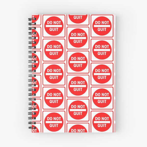 Item preview, DO NOT QUIT - Motivational traffic road street sign design and advice designed and sold by Art4Motivation.