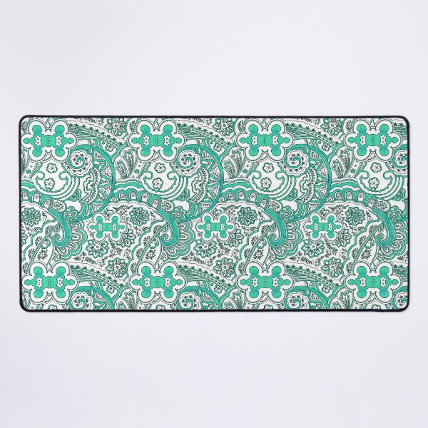 Item preview, Teal Paisley Swirls designed and sold by MelindaLedsome.