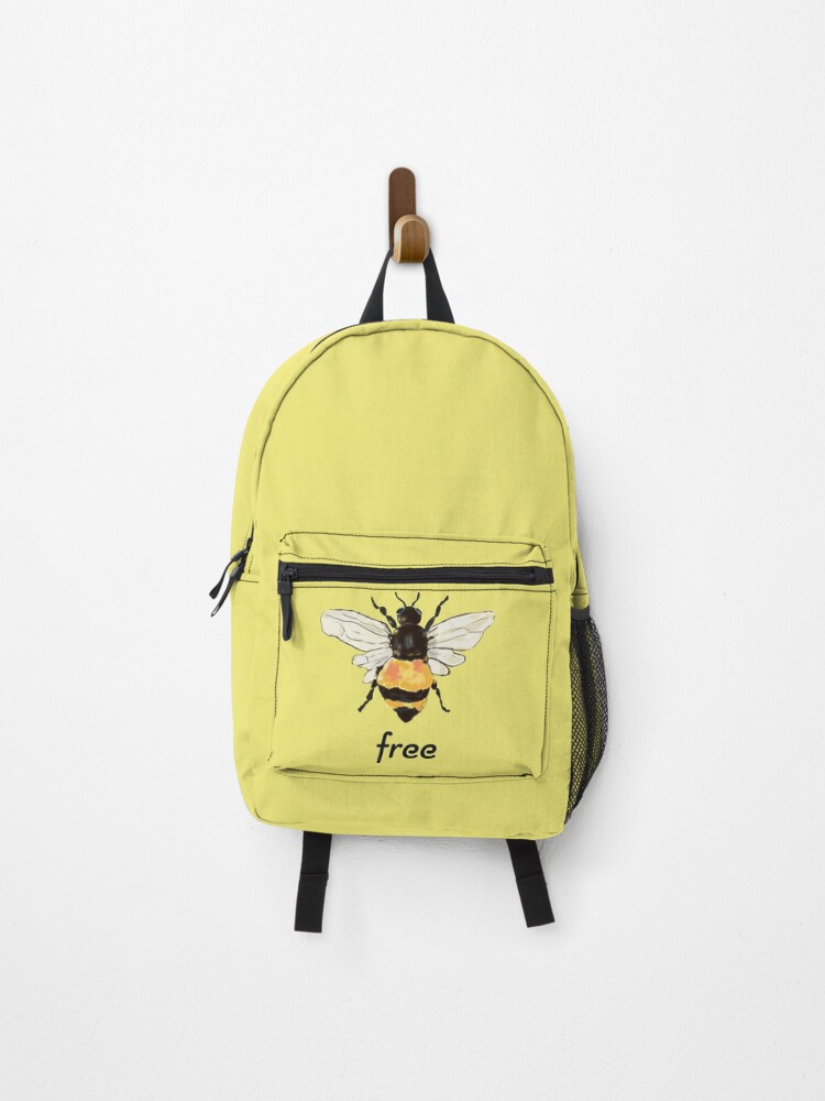 Thumbnail 1 of 3, Backpack, Bee free designed and sold by lordyswiss.