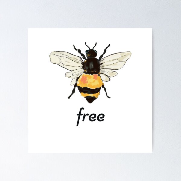 Item preview, Bee free designed and sold by lordyswiss.