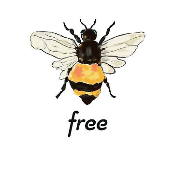 Artwork thumbnail, Bee free by lordyswiss
