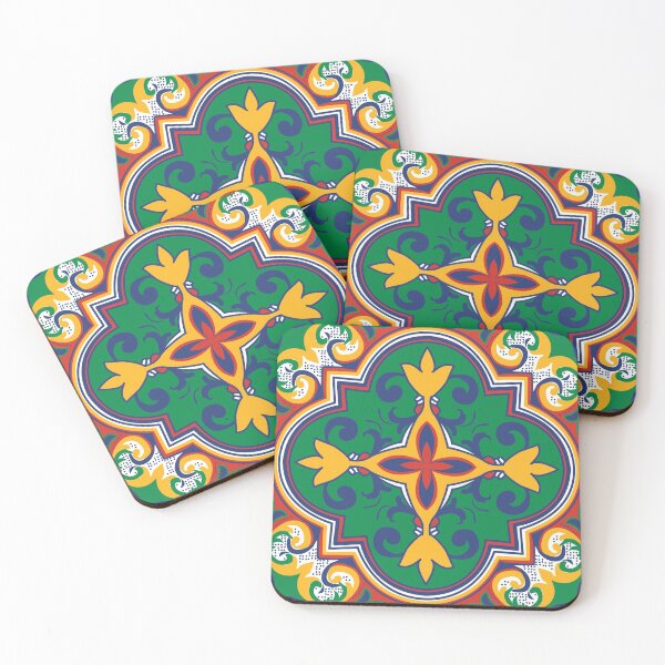 Item preview, Azulejos Red Green and Blue designed and sold by FK-UK.