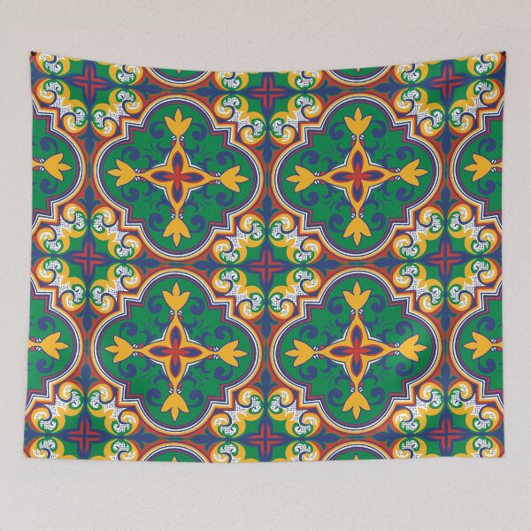 Item preview, Azulejos Red Green and Blue designed and sold by FK-UK.