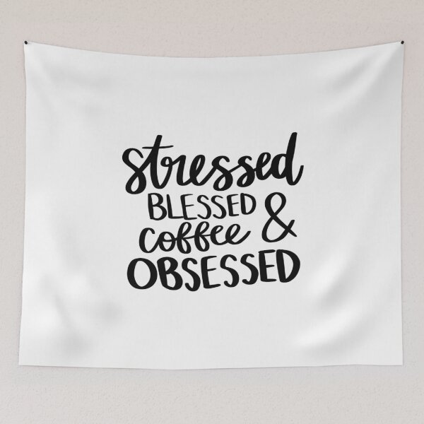 Item preview, Coffee- Coffee Obsessed designed and sold by HDPrinting.