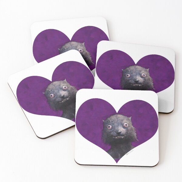 Item preview, Weasel Heart print designed and sold by DiflashMx.