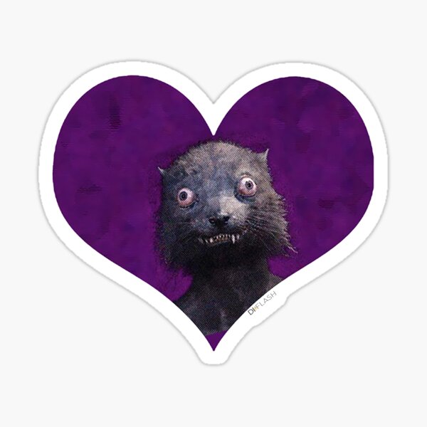 Item preview, Weasel Heart print designed and sold by DiflashMx.