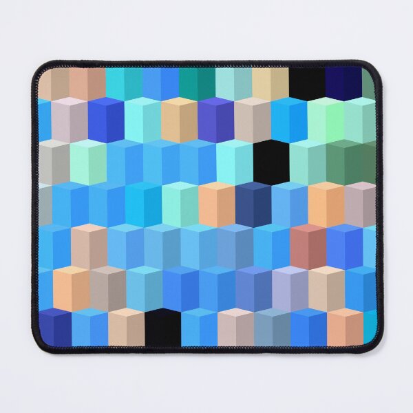 Item preview, Abstract cube patterns  designed and sold by Monkey204.