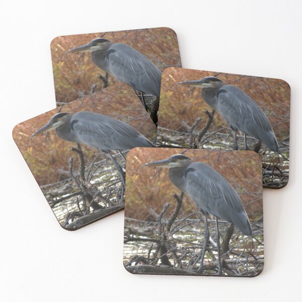 Item preview, Great Blue Heron with Fall Colors designed and sold by Sam Morrison.
