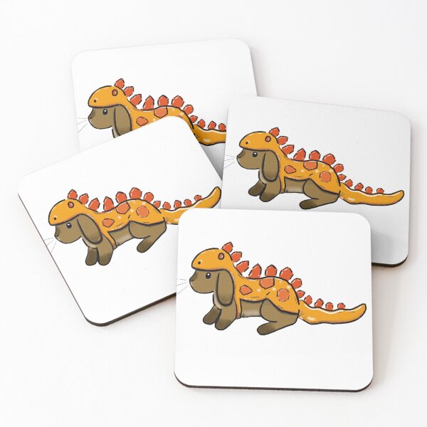 Item preview, Dinosaur bunny stegosaurus  designed and sold by Willow Grove Designs.