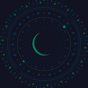 Artwork thumbnail, Starry Moon Night by Reyano