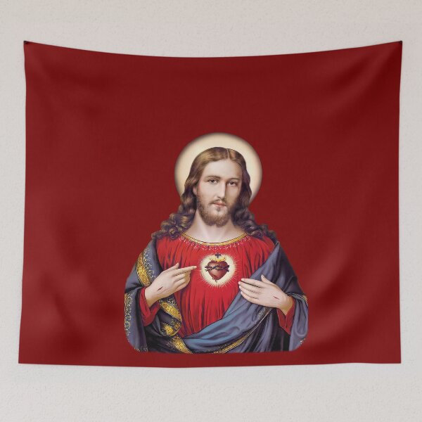 Item preview, Sacred Heart of Jesus - IV (transparent background design) designed and sold by Brasilia.