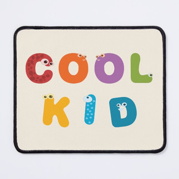 Item preview, Cool kid funny face letters for kids on First day in kindergarten designed and sold by Alice-Elgawi.