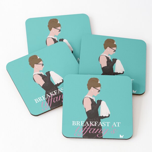 Item preview, Breakfast at Tiffany's Minimalist Poster designed and sold by Holly Dodd.