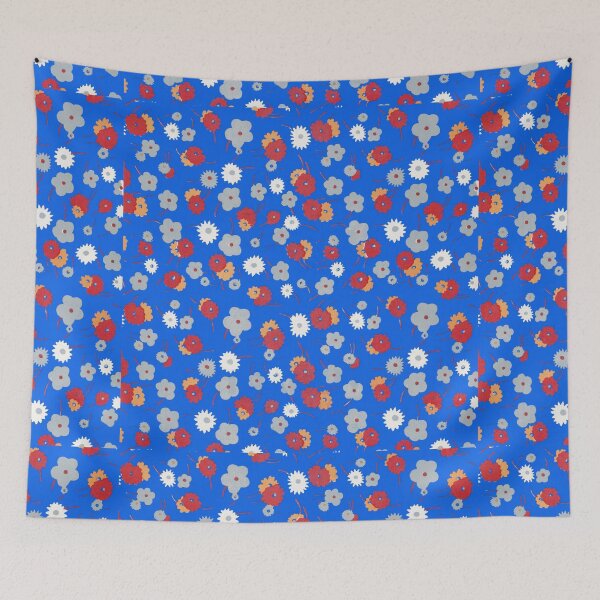 Item preview, White, gray, pink and red flowers (1929) By Charles Goy designed and sold by JABG-01.