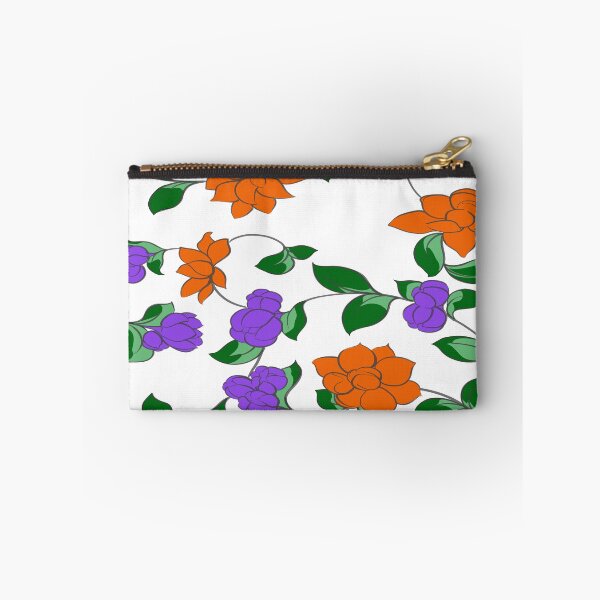 Item preview, Some purple and orange summer spring island flowers designed and sold by DesignToWay.