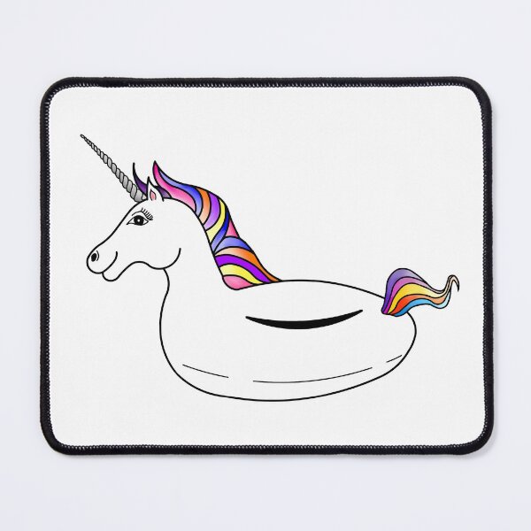 Item preview, Unicorn Float with Rainbow Mane and Tail designed and sold by MelindaLedsome.