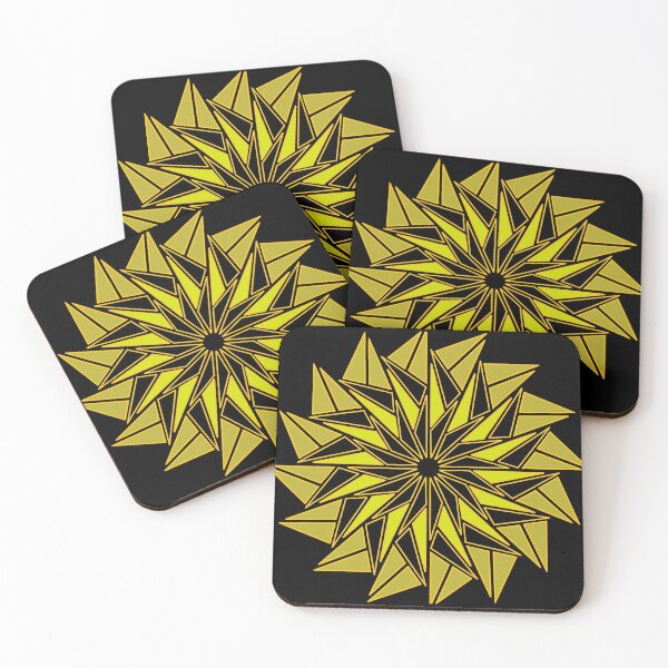 Item preview, Flower of Triangles BYG designed and sold by Liz Redbrake.