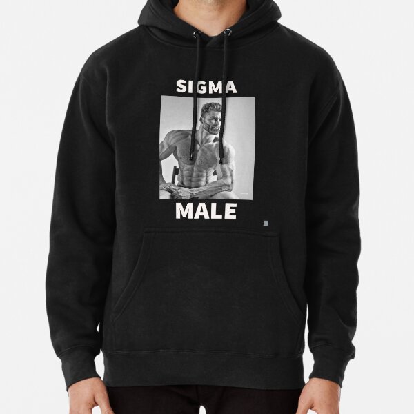  Gigachad Average Sigma Male Grindset Meme Sweatshirt