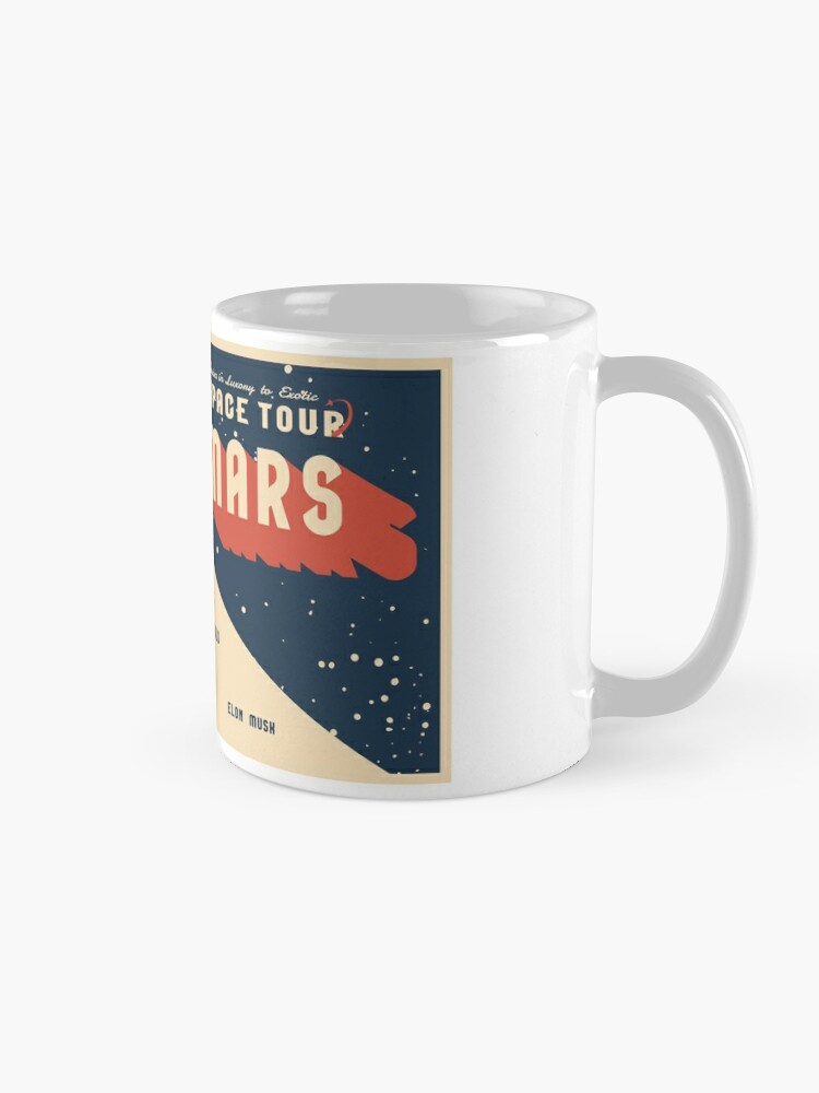 Fusée de dessin animé vintage' Mug