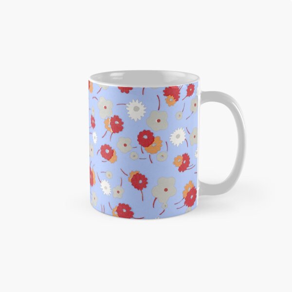 Item preview, White, gray, pink and red flowers (1929) By Charles Goy designed and sold by JABG-01.