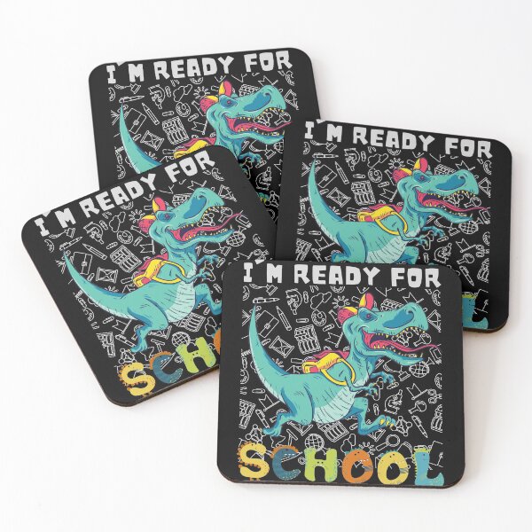 Item preview, I'm ready for School Funny Dino Back To School designed and sold by Echo Dusk.