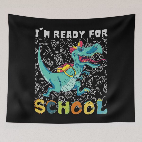 Item preview, I'm ready for School Funny Dino Back To School designed and sold by Echo Dusk.