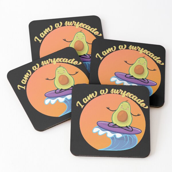 Item preview, surfer avocado summer fun (surfecado) designed and sold by theDlab.
