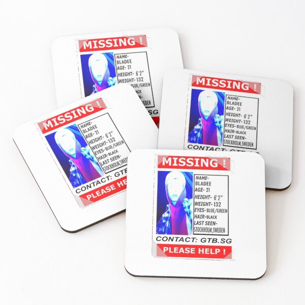Item preview, Official Drain Bladee Missing Person Poster designed and sold by alexdzhem.