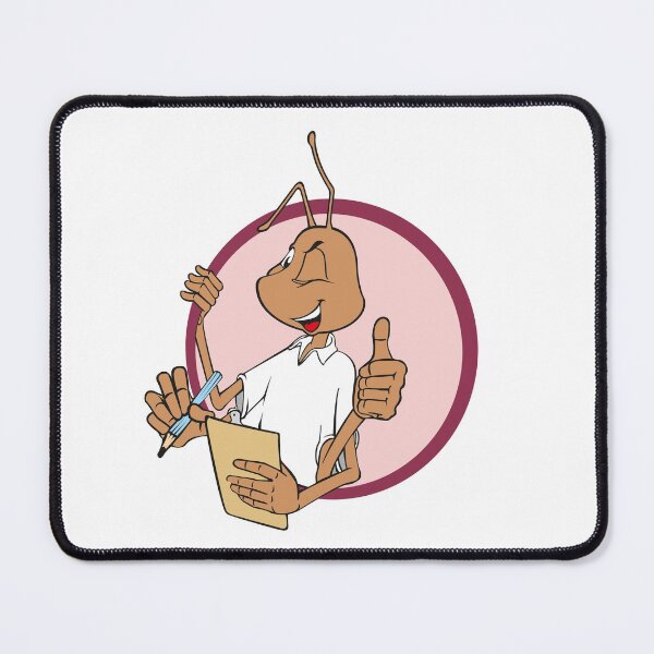 Item preview, Illustration mascot ant with pencil and clipboard in the circle. Ideal for catalogs, informative and institutional material designed and sold by LucianoCosmo.