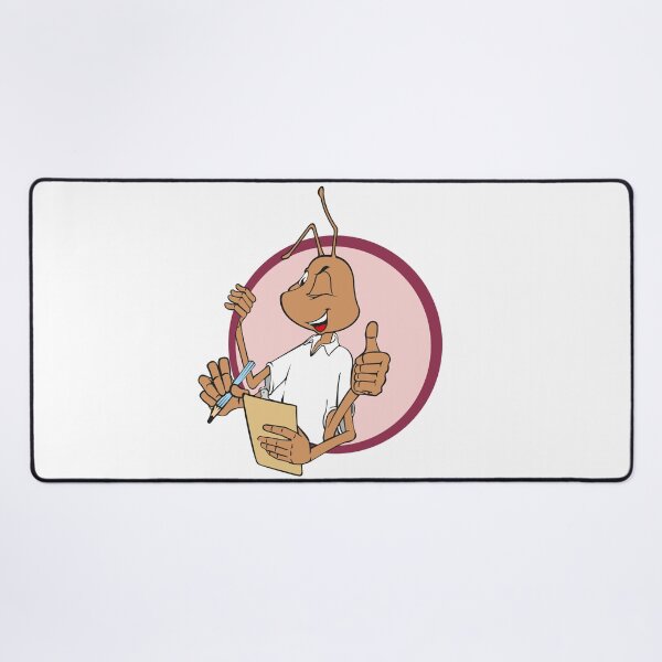 Item preview, Illustration mascot ant with pencil and clipboard in the circle. Ideal for catalogs, informative and institutional material designed and sold by LucianoCosmo.