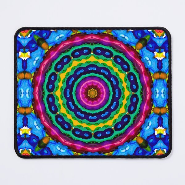 Item preview, Bright Jewels Watercolor Ink Kaleidoscope Mandala 20 designed and sold by MelindaLedsome.