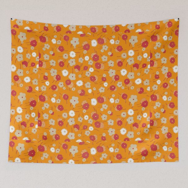 Item preview, White, gray, pink and red flowers (1929) By Charles Goy designed and sold by JABG-01.