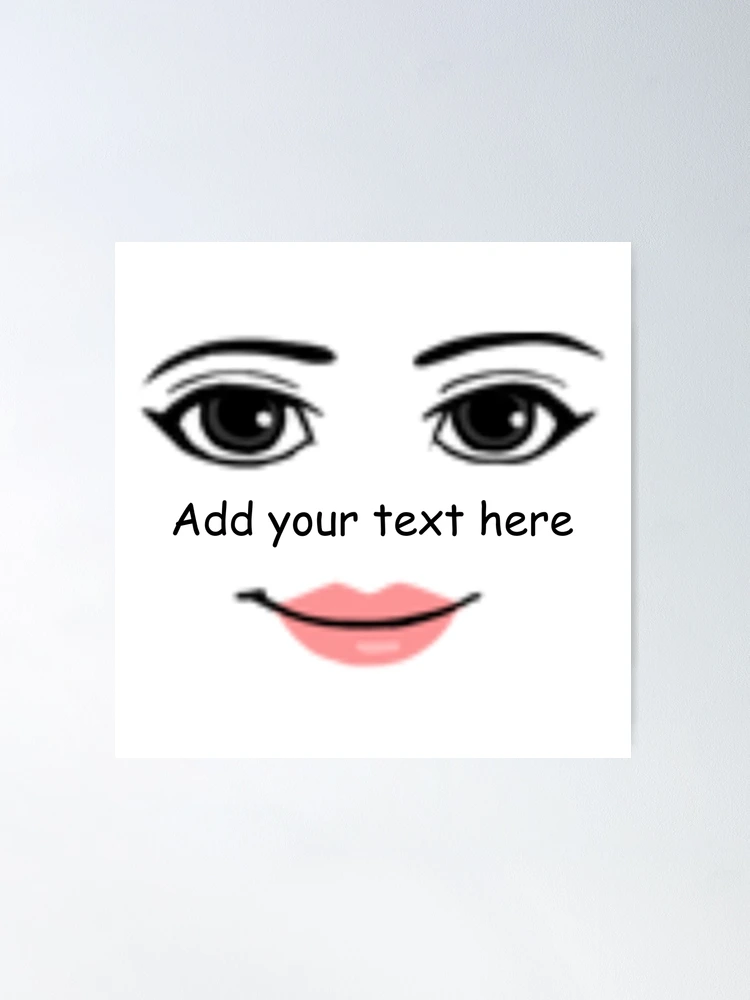 NOOOOOO0000000 'Woman Face By Roblox This item is not currently