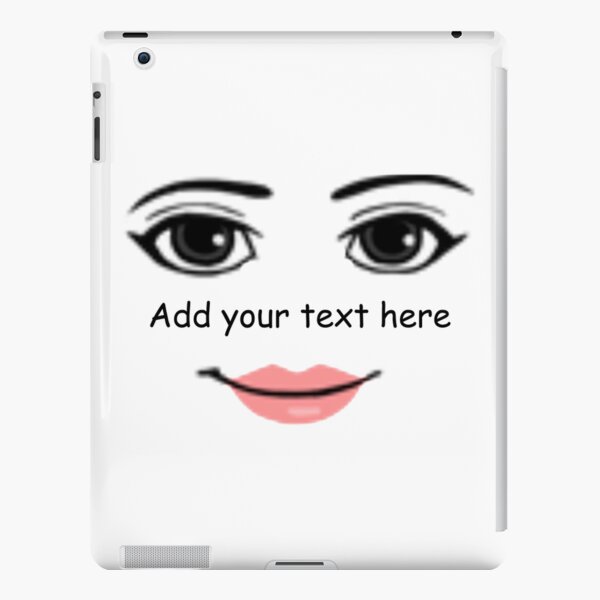 Roblox Woman Face iPad Case & Skin for Sale by rbopone