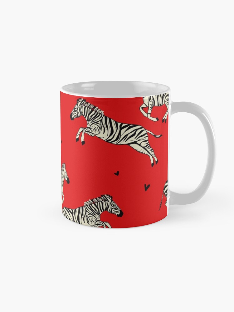 Thumbnail 5 of 6, Coffee Mug, Vintage Zebra designed and sold by Milatoo.