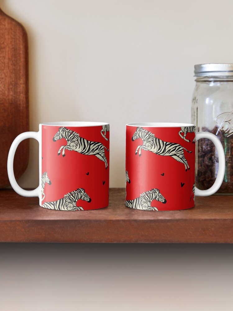 Thumbnail 2 of 6, Coffee Mug, Vintage Zebra designed and sold by Milatoo.