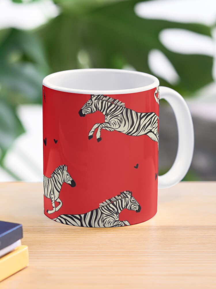 Thumbnail 1 of 6, Coffee Mug, Vintage Zebra designed and sold by Milatoo.