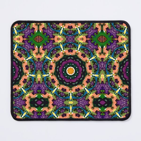 Item preview, Bright Jewels Watercolor Ink Kaleidoscope Mandala 2 designed and sold by MelindaLedsome.
