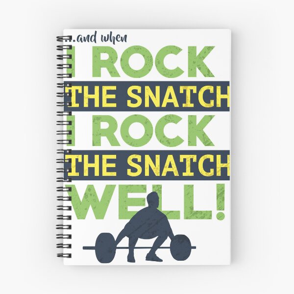 Item preview, Crossfit "Rock The Snatch" Design designed and sold by Mike Dreiling Design.