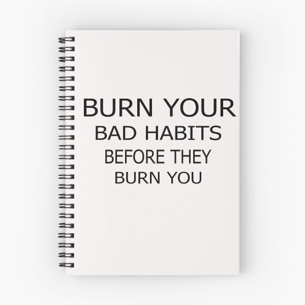 Item preview, burn your bad before they burn you designed and sold by Samahel.
