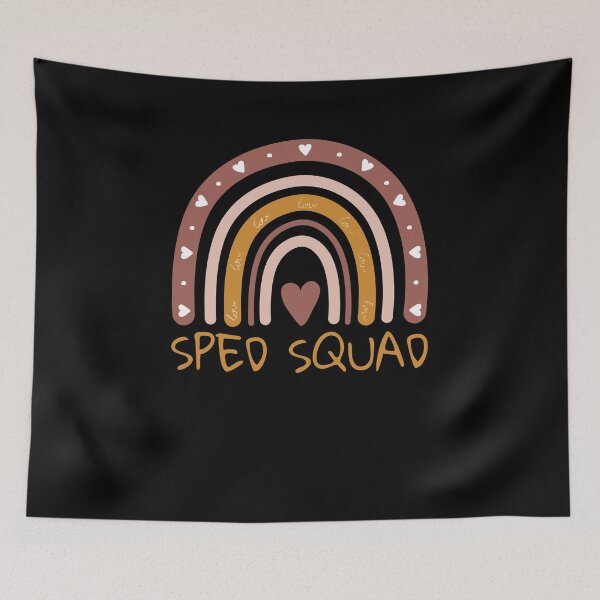 Item preview, Sped Squad, Special Education Teachers Rainbow designed and sold by Echo Dusk.