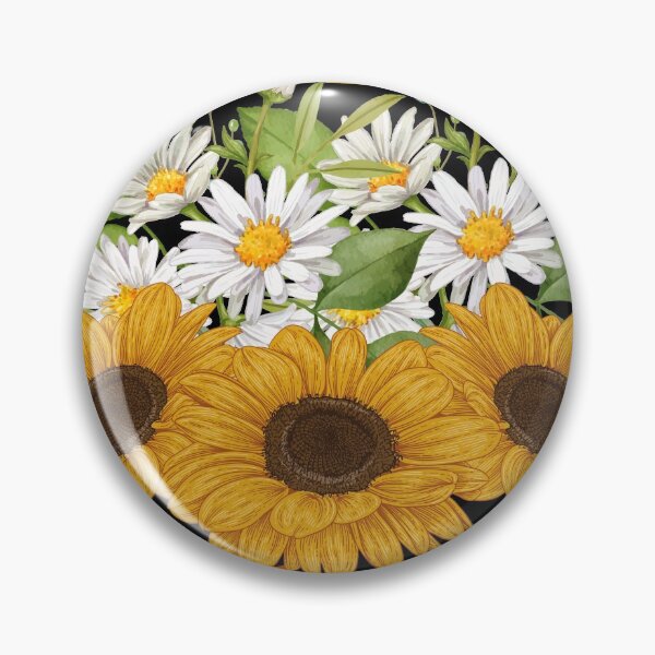 Item preview, Just A Girl Who Loves Sunflowers and Daises Cottagecore designed and sold by Uppercase Tees.