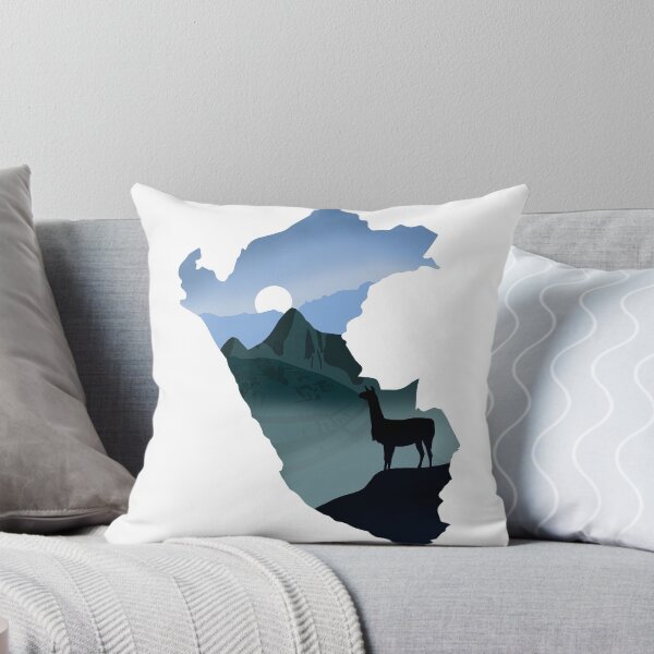 Item preview, Peru, map and landscape designed and sold by landscapeworlds.